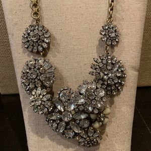 JCREW Crystal statement necklace